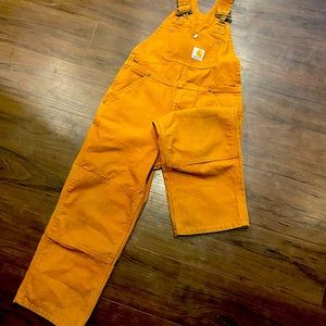 Kids Carhartt Bibs, good condition